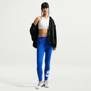 Nike Women's Nike Sportswear Classics High-Waisted Graphic Leggings in Blue | DV7791-480 - $39.97 at Nike