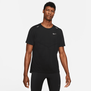 Nike Nike Men's Rise 365 Dri-FIT Short-Sleeve Running Top in Black | CZ9184-013 - $55.00 at Nike