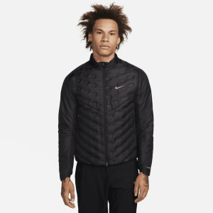 Nike Nike Men's Therma-FIT ADV AeroLoft Repel Down Running Jacket in Black | FB7556-010 - $275.00 at Nike