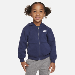 Nike Nike Sportswear Club Toddler Fleece Full-Zip Hoodie in Blue | 76L089-U90 - $36.97 at Nike