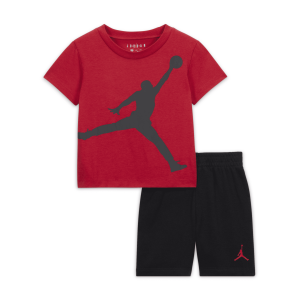 Jordan Jordan Baby Jumbo Jumpman 2-Piece Shorts Set in Black | 65C138-023 - $30.97 at Nike