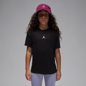 Jordan Jordan Sport Big Kids' Dri-FIT Short-Sleeve Diamond Top in Black | 45F201-023 - $24.97 at Nike