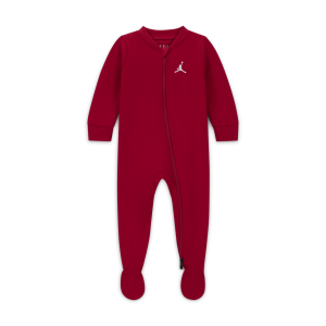 Jordan Jordan Baby (0-9M) Jumpman Footed Coverall in Red | 55D336-R78 - $25.00 at Nike