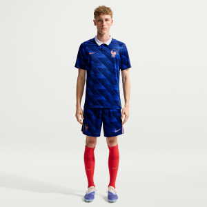 Nike FFF 2026 Match Home Nike Men's Aero-FIT Soccer Authentic Shorts in Blue | IB5240-480 - $71.97 at Nike