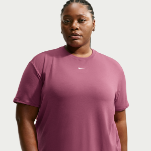 Nike Nike Women's One Relaxed Dri-FIT Short-Sleeve Top (Plus Size) in Red | FN2816-654 - $38.97 at Nike