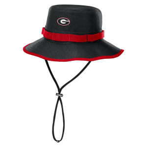 Nike Georgia Sideline Apex Boonie Nike Men's Dri-FIT College Bucket Hat in Black | NC1B053YGBN-Q2W - $44.00 at Nike