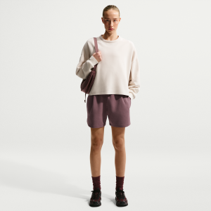 Nike Nike Women's 24.7 ImpossiblySoft Dri-FIT Mid-Rise Loose 4" Shorts in Purple | HQ8179-502 - $46.97 at Nike