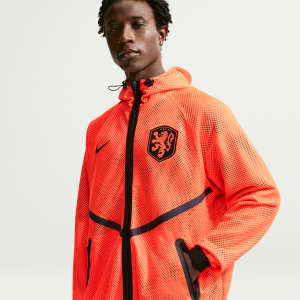 Nike Netherlands Nike Men's Dri-FIT Soccer Anthem Jacket in Orange | IH1765-810 - $108.97 at Nike