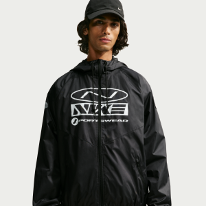 Nike Nike Men's Windrunner Storm-FIT Graphic Jacket in Black | IM5596-010 - $72.97 at Nike