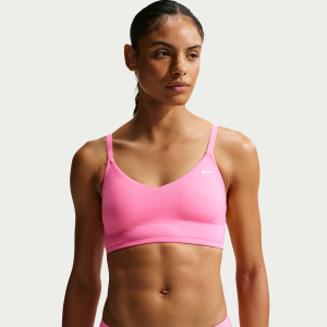 Nike Nike Women's Swim Effortless Essential V-Neck Midkini in Pink | NESSF241-663 - $61.00 at Nike