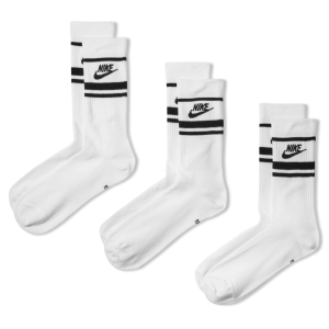 Nike Unisex Nike Sportswear Dri-FIT Everyday Essential Crew Socks (3 Pairs) in White | DX5089-103 - $16.97 at Nike