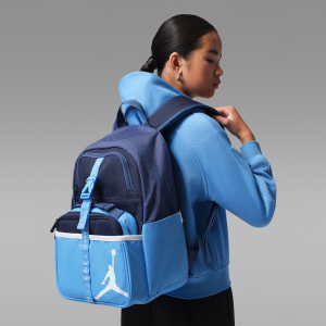 Jordan Air Jordan Big Kids' Backpack (18L) and Lunch Bag (3L) in Blue | 9A0775-B9F - $60.00 at Nike