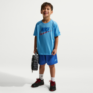 Nike Nike Sportswear In The Zone Little Kids' 2-Piece Relaxed French Terry Shorts Set in Blue | 86N736-U89 - $35.97 at Nike