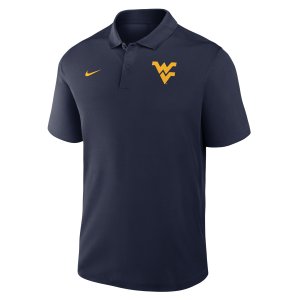 Nike West Virginia Victory Nike Men's Dri-FIT College Polo in Blue | 035841SWVN-R0T - $80.00 at Nike