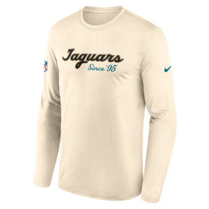 Nike Jacksonville Jaguars Rivalries Collection Sideline Legend Nike Men's Dri-FIT NFL Long-Sleeve T-Shirt in Brown | 02TJ15A9N-X5L - $50.00 at Nike