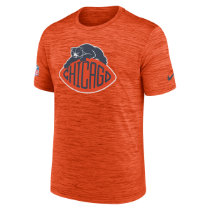 Nike Chicago Bears Rivalries Collection Sideline Velocity Nike Men's Dri-FIT NFL T-Shirt in Orange | 02ER89M7Q-B3C - $45.00 at Nike