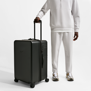 Nike Nike Large Checked Luggage 29" Hardshell (143L) in Black | HV8586-010 - $360.00 at Nike