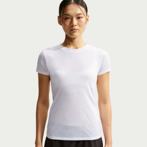 Nike Nike Women's SKIMS Performance Cotton Blend Short-Sleeve Top in White | IV6867-125 - $64.00 at Nike