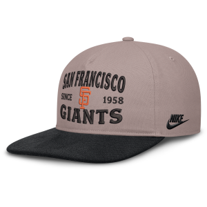 Nike San Francisco Giants Cooperstown Pro Nike Men's MLB A-Frame Adjustable Hat in Brown | NB1B0KJ7G83-HG2 - $44.00 at Nike