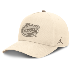 Jordan Men's Florida Natural Rise Jordan Brand Dri-FIT College A-Frame Adjustable Hat in Brown | JCB20DTUUFN-M4T - $38.00 at Nike