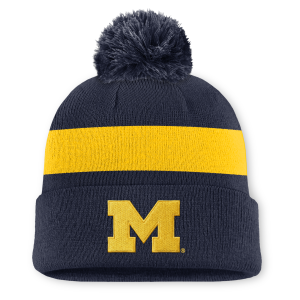 Jordan Michigan Peak Jordan Brand College Cuffed Beanie in Blue | JC1641SMWN-708 - $36.00 at Nike