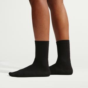 Nike Nike Women's SKIMS Rift Split-Toe Crew Socks (1 Pair) in Black | IW5834-054 - $35.00 at Nike