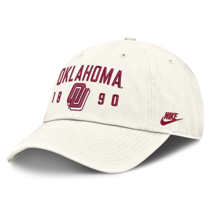 Nike Oklahoma Natural Club Nike Men's College Adjustable Hat in White | NC0111KOKV-3WA - $32.00 at Nike