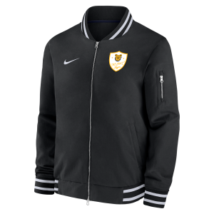 Nike Nike Men's College (North Carolina A&T University) Bomber Jacket in Black | M62424NCAT25-BLK - $165.00 at Nike