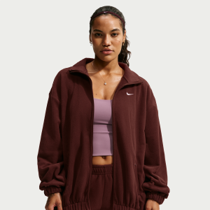 Nike Nike Women's One Therma-FIT Oversized Full-Zip Jacket in Purple | IX7287-658 - $90.00 at Nike