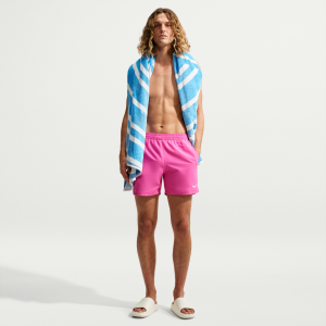 Nike Nike Men's Swim Breaker Essential 5" Brief-Lined Volley Short in Pink | NESSF560-655 - $53.00 at Nike