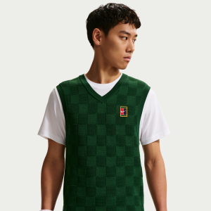 Nike Nike Men's Court Slam Tennis Sweater Vest in Green | IF1929-341 - $75.97 at Nike