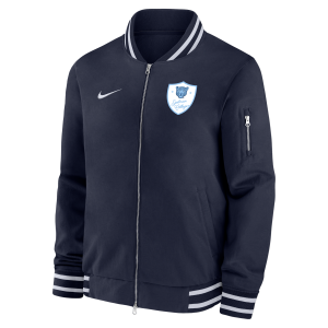 Nike Nike Men's College (Spelman College) Bomber Jacket in Blue | M62424SPEC25-NVY - $165.00 at Nike
