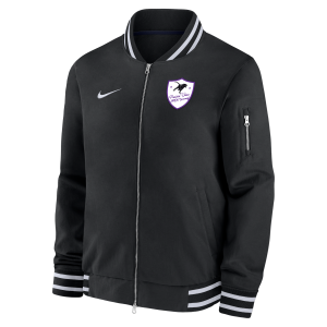 Nike Nike Men's College (Prairie View A&M University) Bomber Jacket in Black | M62424PVUN25-BLK - $165.00 at Nike