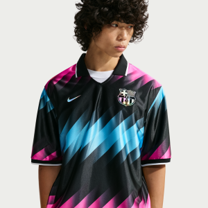 Nike FC Barcelona Energy Nike Men's Dri-FIT Soccer Jersey in Black | IO3434-010 - $85.00 at Nike