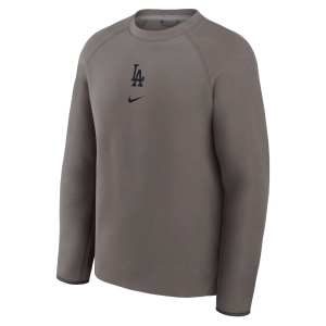 Nike Los Angeles Dodgers Tech Fleece Nike Men's MLB Pullover Crew in Brown | 05L60LYKLD-KH0 - $125.00 at Nike