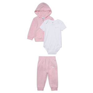 Nike Nike Baby 3-Piece Bodysuit and Pants Set in Pink | 56L940-AAR - $60.00 at Nike