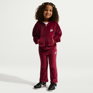 Nike Nike Toddler 2-Piece Velour Flared Leggings Set in Red | 26N417-F86 - $55.00 at Nike