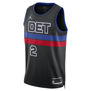 Nike Men's Cade Cunningham 2024/25 Statement Edition Jordan Dri-FIT NBA Swingman Jersey in Black | FQ4718-010