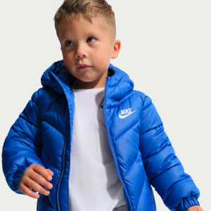Nike Sportswear Toddler "All Day Play" Puffer Jacket in Blue | 76N074-U89