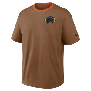Texas Academic Max90 Nike Men's College T-Shirt in Brown | 04T60K1KTXE-VG3
