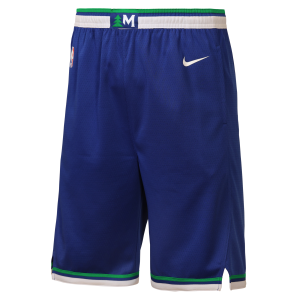 Minnesota Timberwolves Swingman Icon Edition Big Kids' Nike Dri-FIT Basketball Replica Shorts in Blue | B7BXQL01TIM-NDJ