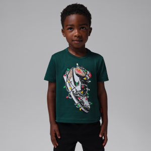 Jordan Toddler AJ1 T-Shirt in Green | 75G423-E8X