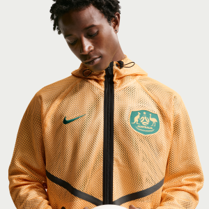 Nike Australia Nike Men's Dri-FIT Soccer Anthem Jacket in Brown | IH1751-704 - $114.97 at Nike