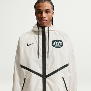 Nike Australia Nike Men's Dri-FIT Soccer Anthem Jacket in White | IH1588-133 - $86.97 at Nike