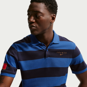 Nike FFF The Nike Men's Polo Nike Men's Dri-FIT Soccer Polo in Blue | IB6209-480 - $67.97 at Nike