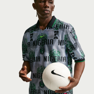 Nike Nigeria Energy Nike Men's Dri-FIT Short-Sleeve Soccer Top in White | IH1278-100 - $63.97 at Nike