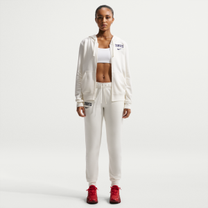 Nike USMNT Club Fleece Nike Women's Soccer Mid-Rise Pants in White | IH1910-133 - $66.97 at Nike