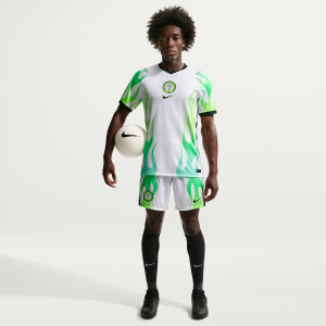Nike Nigeria 2026 Stadium Away Nike Men's Soccer Dri-FIT Replica Shorts in White | IB4849-100 - $56.97 at Nike