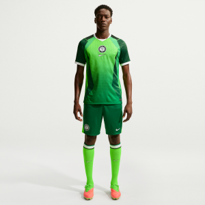 Nike Nigeria 2026 Stadium Home Nike Men's Dri-FIT Soccer Replica Shorts in Green | IH0790-302 - $56.97 at Nike