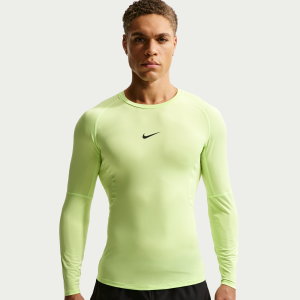 Nike Men's Nike Pro Dri-FIT Tight Long-Sleeve Fitness Top in Green | FB7919-360 - $30.97 at Nike